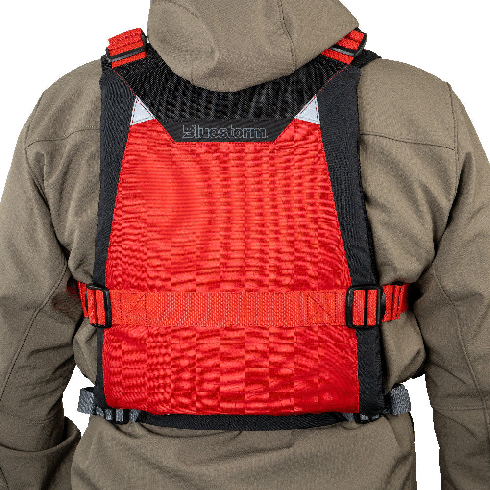 Bluestorm Motive Kayak Fishing Vest - Nitro Red - 2XL/3XL [BS-248-RDD-2/3XL]