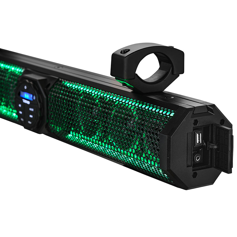 DS18 26" Marine Amplified Sound Bar w/Bluetooth 600W w/6 Speaker System  RGB LED [SB26BTXRGB]