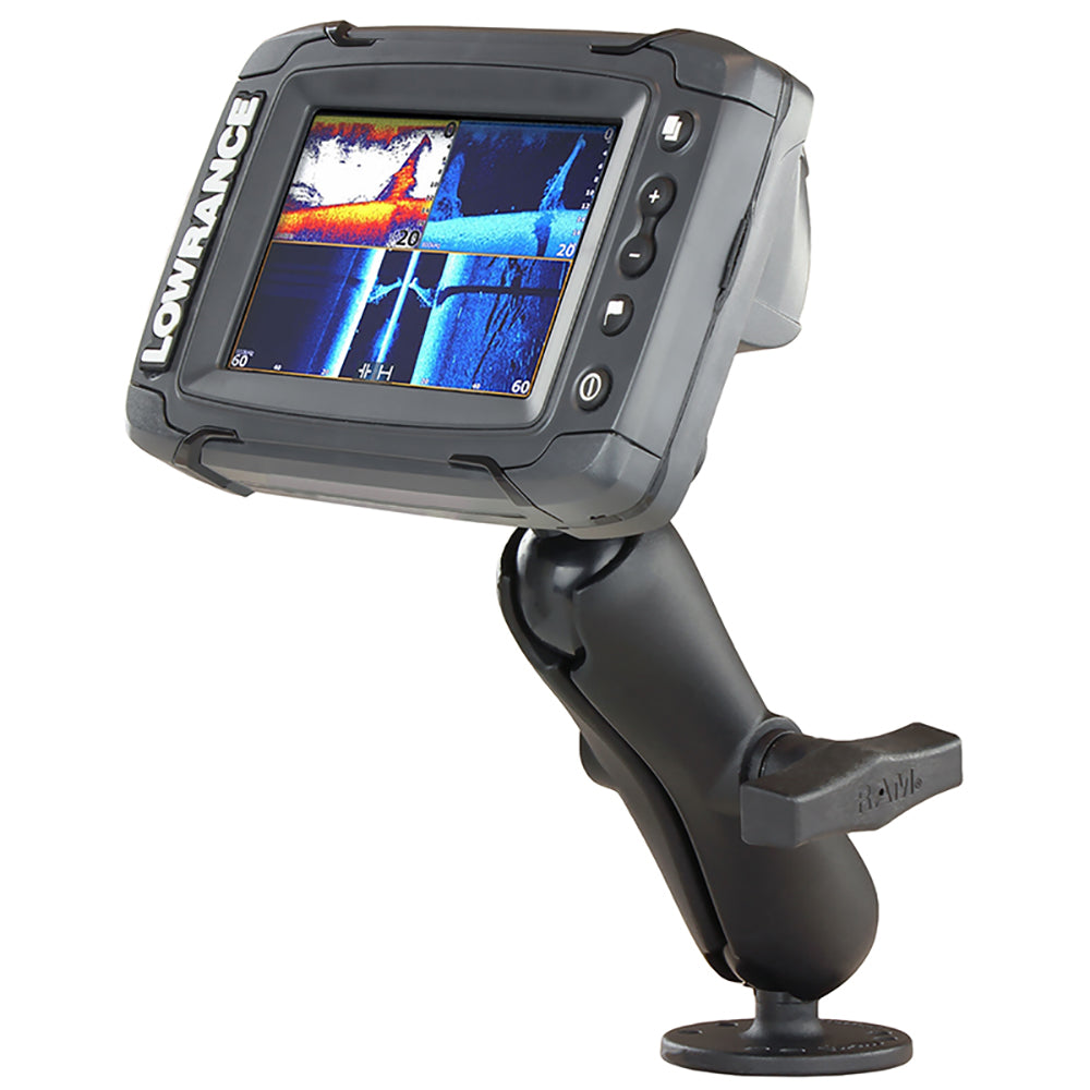 RAM Mount Quick Release Mount f/Lowrance Mark & Elite 5 [RAM-101-LO11]