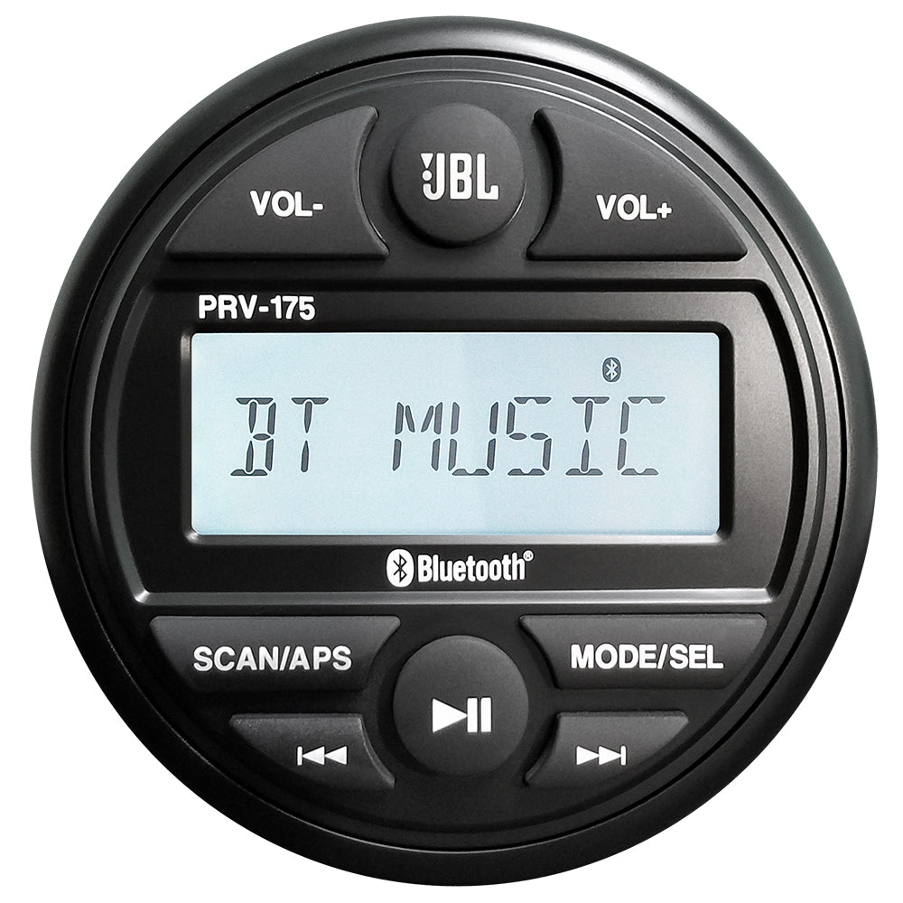 JBL PRV 175 AM/FM/USB/Bluetooth Gauge Style Stereo [JBLPRV175]