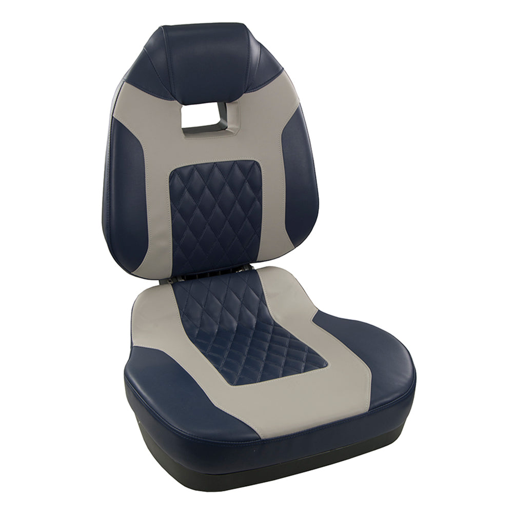 Springfield Fish Pro II High Back Folding Seat - Blue/Grey [1041419]